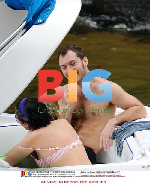 Jude Law and Sadie Frost's Family Holiday in Brazil
