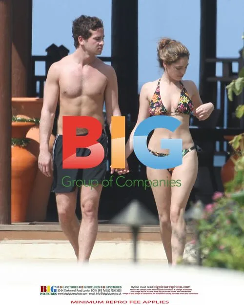 Kelly Brook and Danny Cipriani's Caribbean Getaway