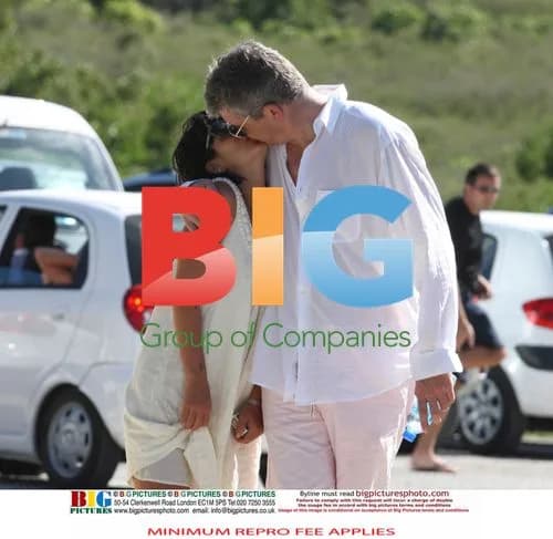 Lily Allen and Jay Jopling in St Bart's