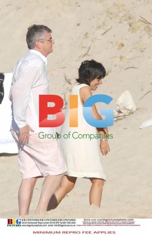 Lily Allen and Jay Jopling in St. Bart's