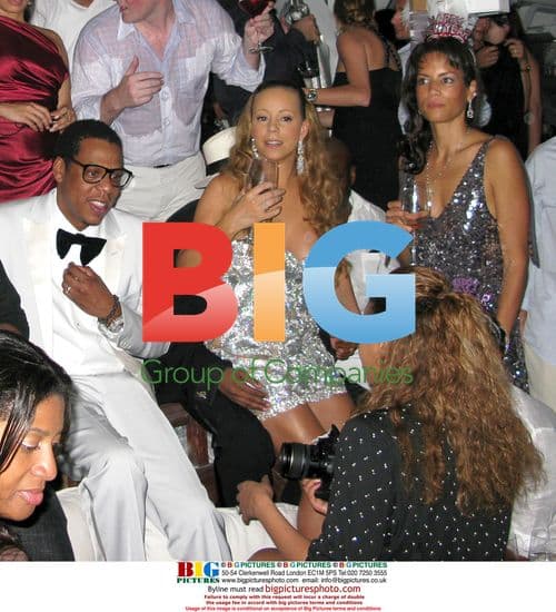 Mariah Carey and Beyonce at Nikki Beach Party