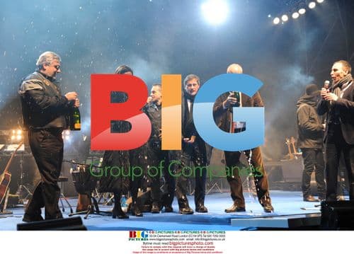 Rome Mayor Celebrates at New Year's Festival