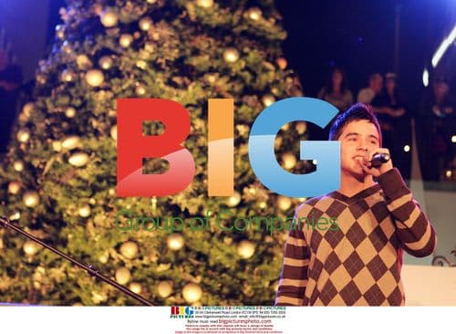David Archuleta Performs at Tree Lighting