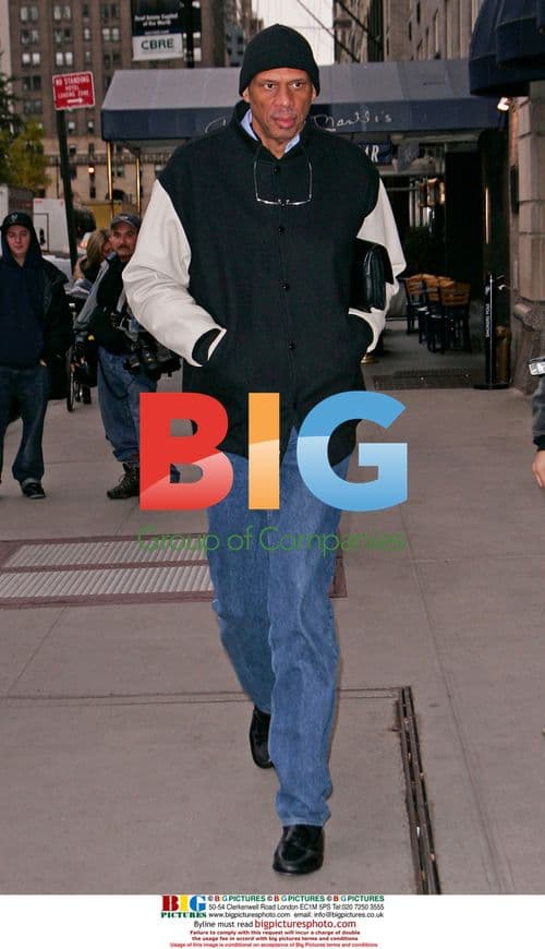 Kareem Abdul-Jabbar in NYC