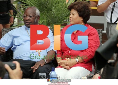 Emmanuel Milingo and wife on holiday in Italy