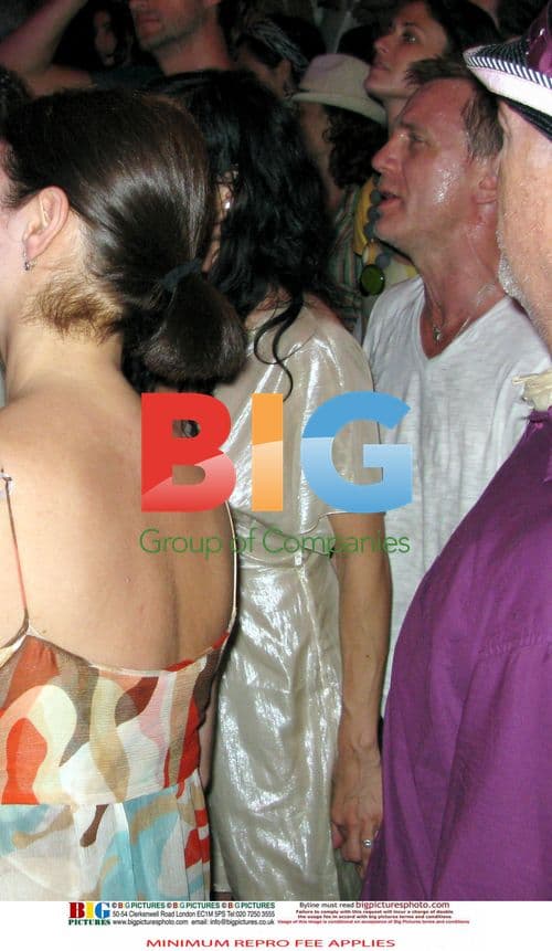 Daniel Craig and girlfriend at Gagosian Party