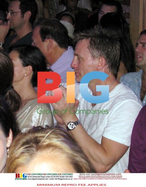 Daniel Craig & Satsuki Mitchell at Gagosian Beach Party