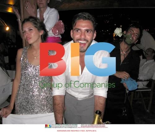Dasha Zhukova and Marc Jacobs at Gagosian Beach Party