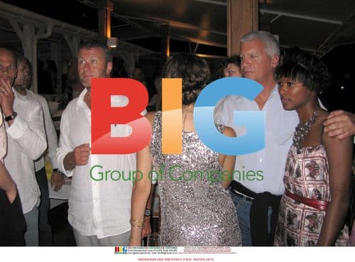 Abramovich and Zhukova attend Gagosian beach party