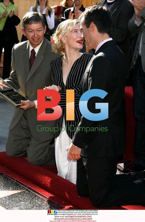 Cate Blanchett Honored with Hollywood Star