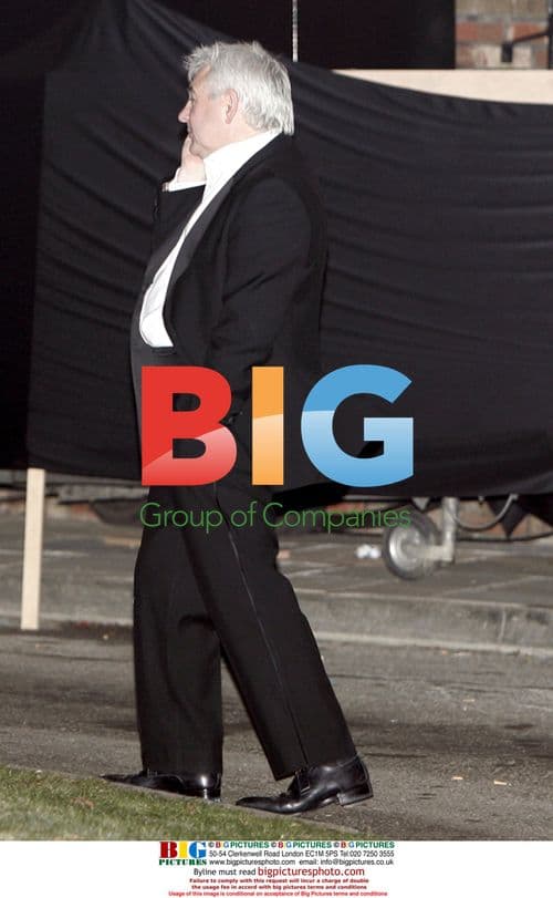 Rooneys Agent Outside Coleen & Wayne's Bond Party