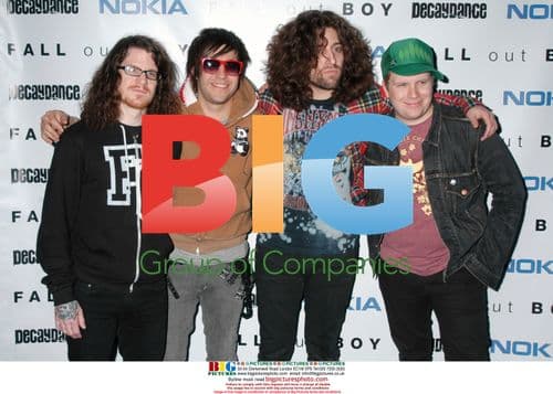 Fall Out Boy Pose Before NYC Concert