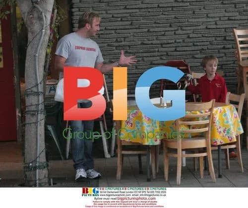 Jay Mohr and son Jackson spotted in Pacific Palisades
