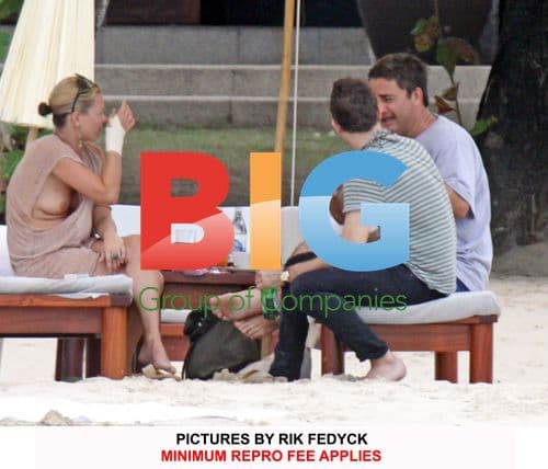 Kate Moss and Friends Relaxing in Thailand