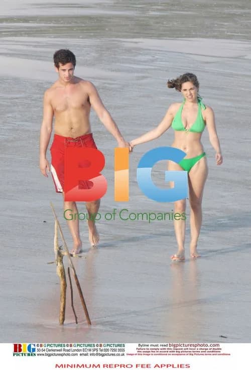 Kelly Brook and Danny Cipriani on Caribbean retreat