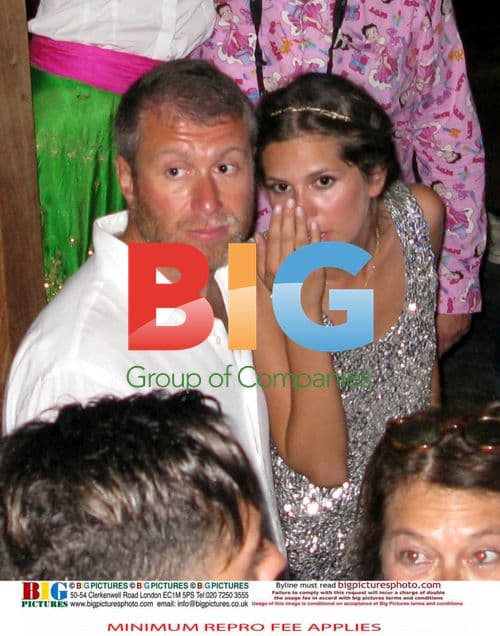 Abramovich and Girlfriend Attend Gagosian Beach Party