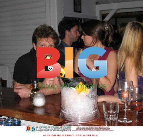 Jon Bon Jovi and wife at Gagosian Beach Party