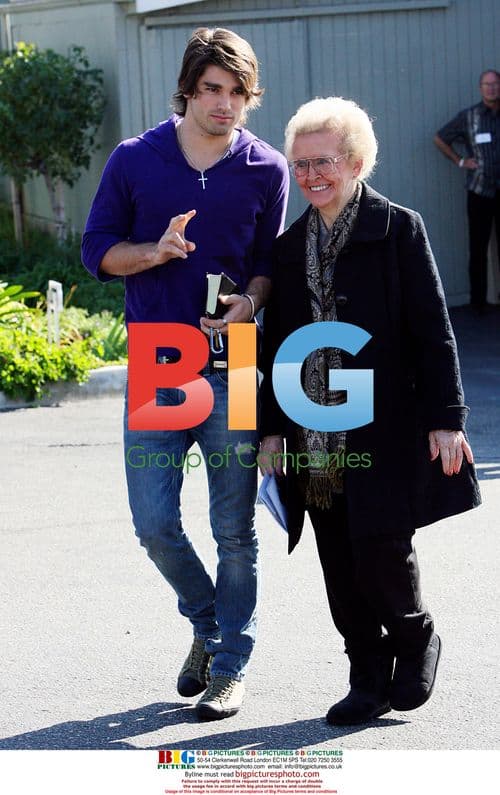 Miley Cyrus at Church with Family