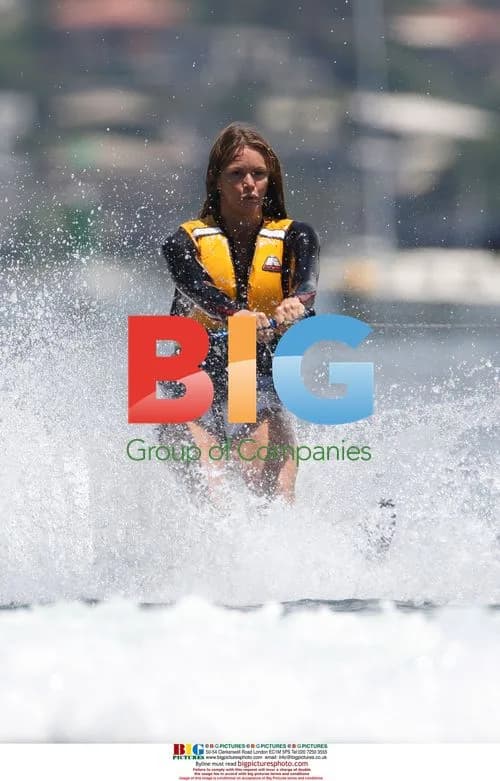 Elle Macpherson Water Skiing