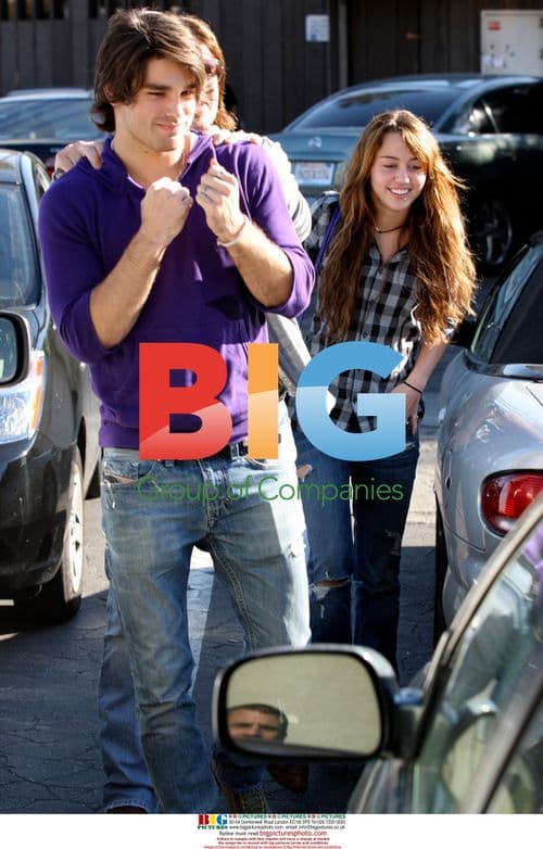 Miley Cyrus Attends Church with Family