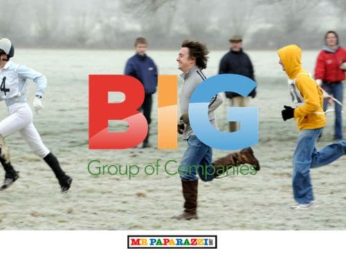 Richard Hammond races in frosty field