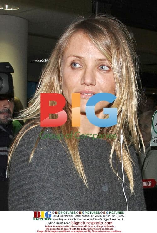 Cameron Diaz Arrives at LAX