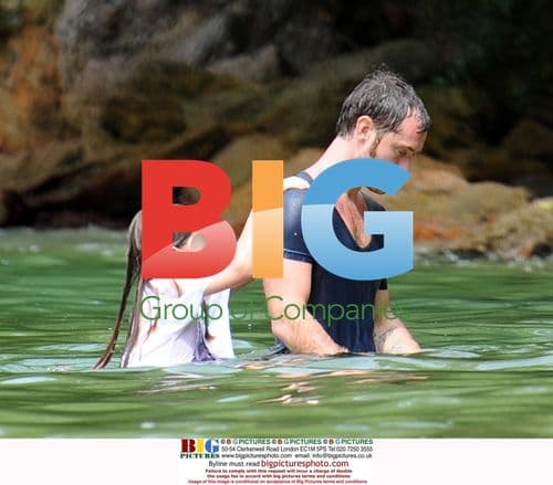 Jude Law and Sadie Frost holiday with kids in Brazil