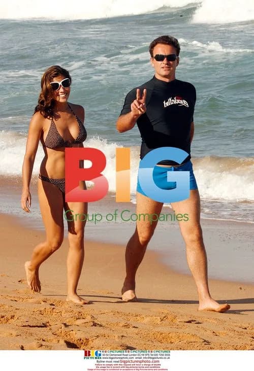 Julian McMahon with girlfriend Kelly Paniagua and kids