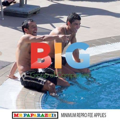 Cristiano Ronaldo on holiday in Madeira