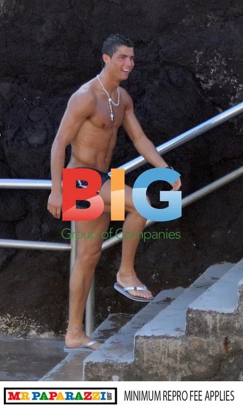 Cristiano Ronaldo on New Year's holiday in Madeira