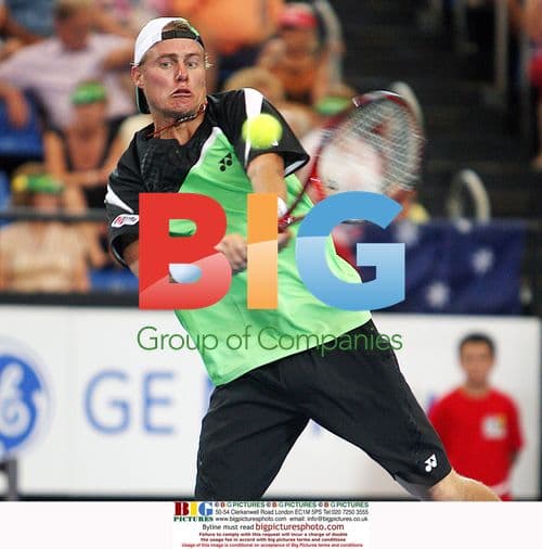 Lleyton Hewitt at Hyundai Hopman Cup