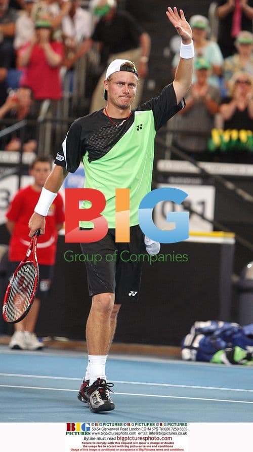 Lleyton Hewitt at Hopman Cup in Perth