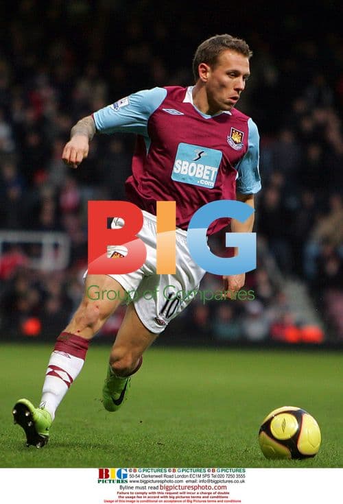 Craig Bellamy at West Ham vs Barnsley FA Cup match