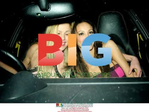 Sugababe Amelle Berrabah and friend Nicola Brown