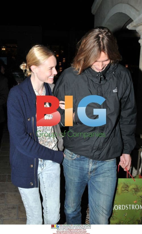 Kate Bosworth and boyfriend leaving The Grove