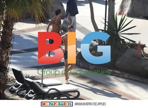 Cristiano Ronaldo on holiday in Madeira
