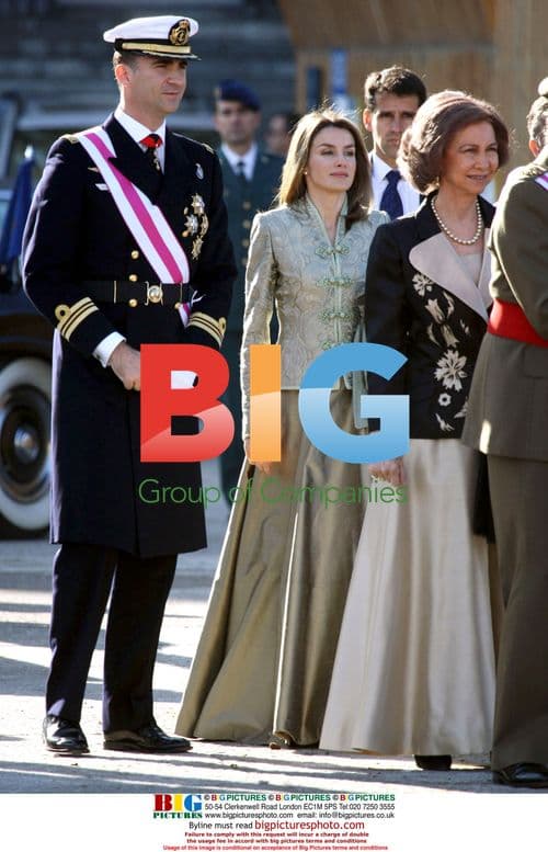 Spanish Royal Family at Militar Pascua