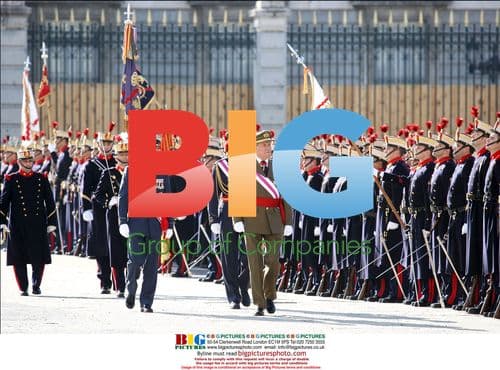 Spanish Royals Celebrate Militar Pascua