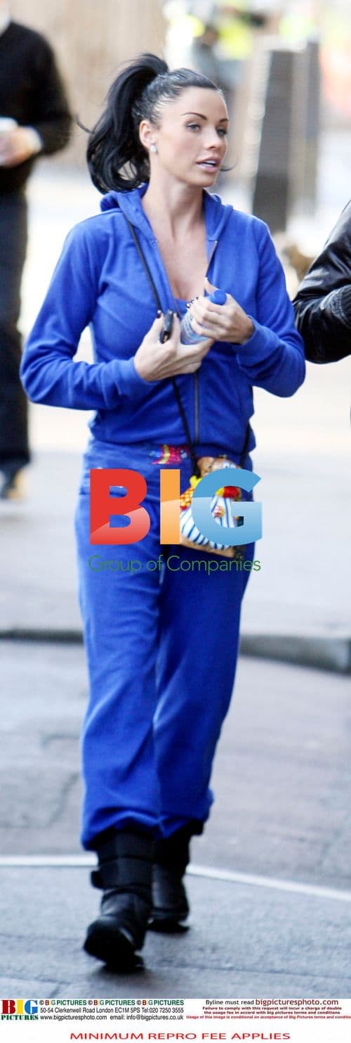 Katie Price and Peter Andre take son to eye clinic