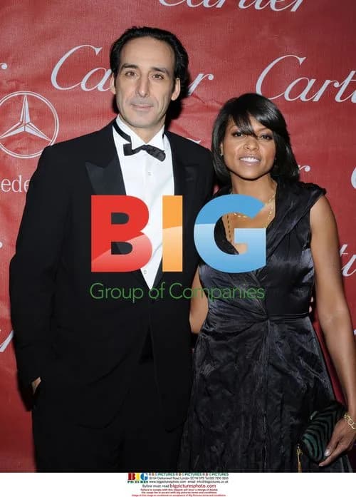 Taraji P. Henson and Alexandre Desplat at PSIFF