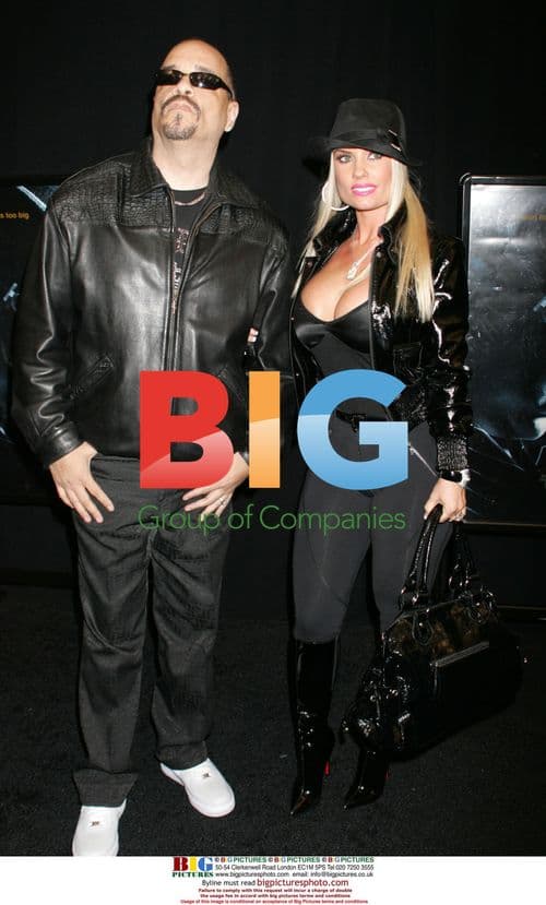 ICE-T and COCO at 'Notorious' premiere