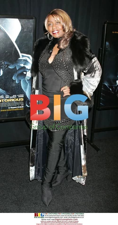 Janice Combs at Notorious premiere