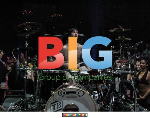 DJ AM and Travis Barker Perform at LAX Nightclub