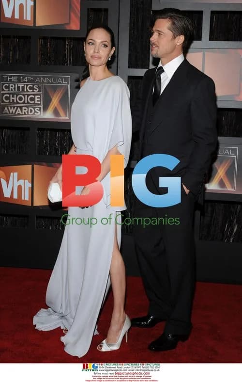 Angelina Jolie and Brad Pitt at Critics' Choice Awards