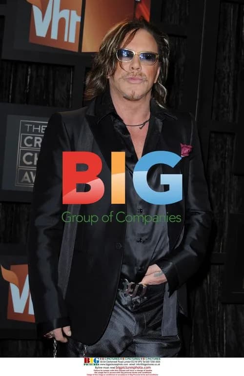 Mickey Rourke at Critics' Choice Awards