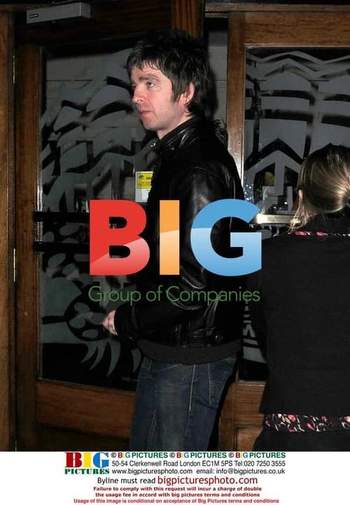 Noel Gallagher and Sara Macdonald Smoke Outside