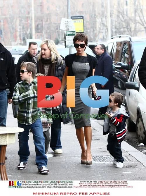 Victoria Beckham visits Colosseum in Italy