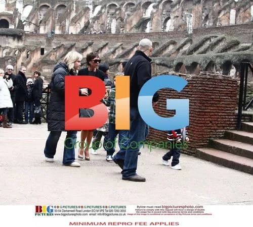 Victoria Beckham at Colosseum in Rome