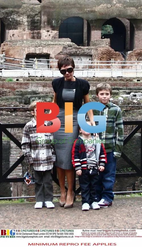 Victoria Beckham at the Colosseum