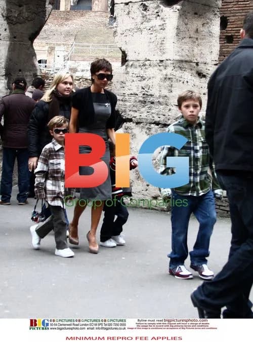Victoria Beckham at Colosseum in Italy